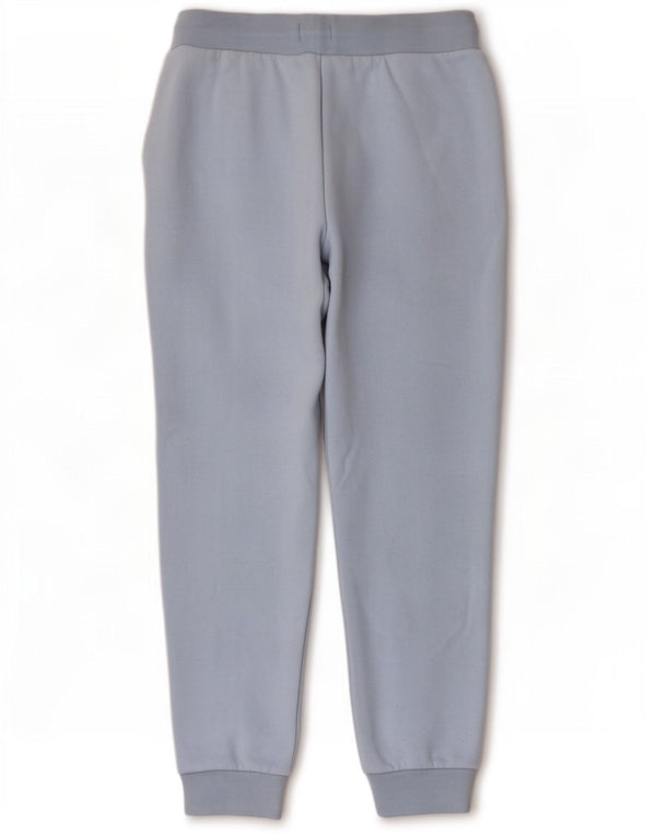 Calça de treino feminina Superdry Joggers UK 14 algodão azul médio