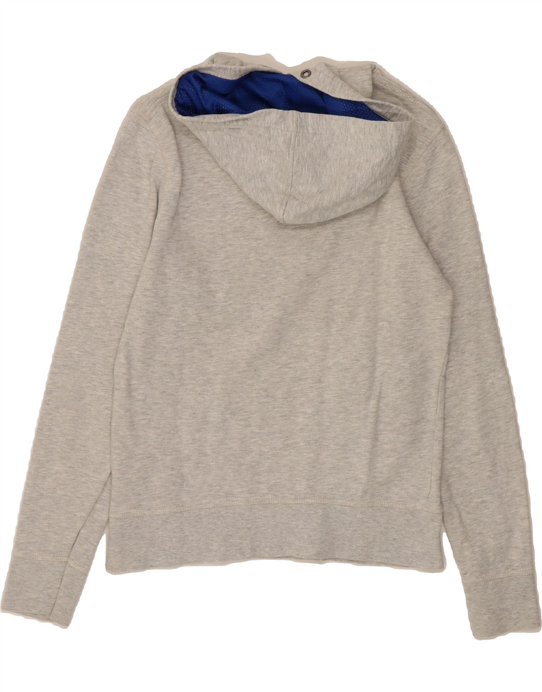 JACK & JONES Mens Graphic Hoodie Jumper Small Grey Cotton Vintage Jack & Jones and Second-Hand Jack & Jones from Messina Hembry 