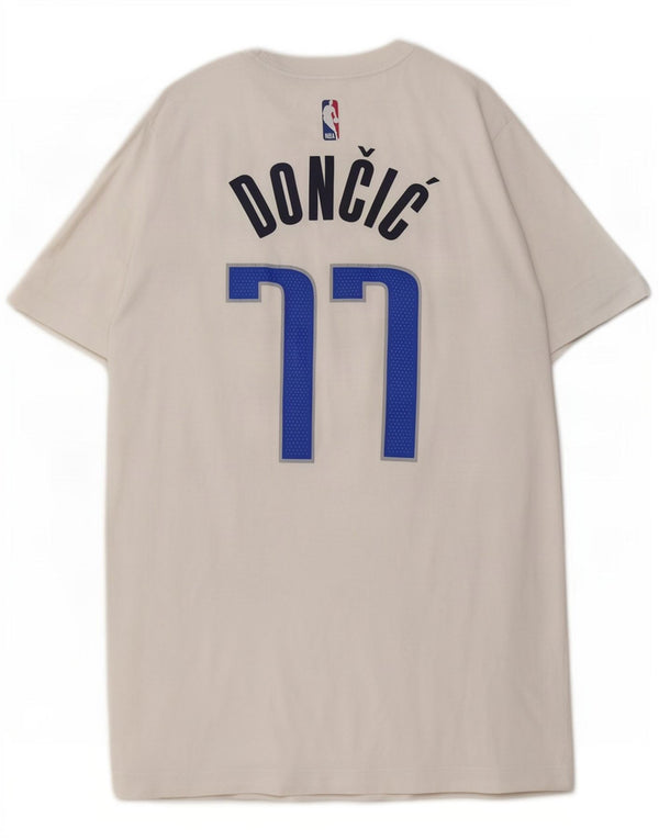 Camiseta Nike Masculina Dallas Mavericks Graphic Top Médio Algodão Branco