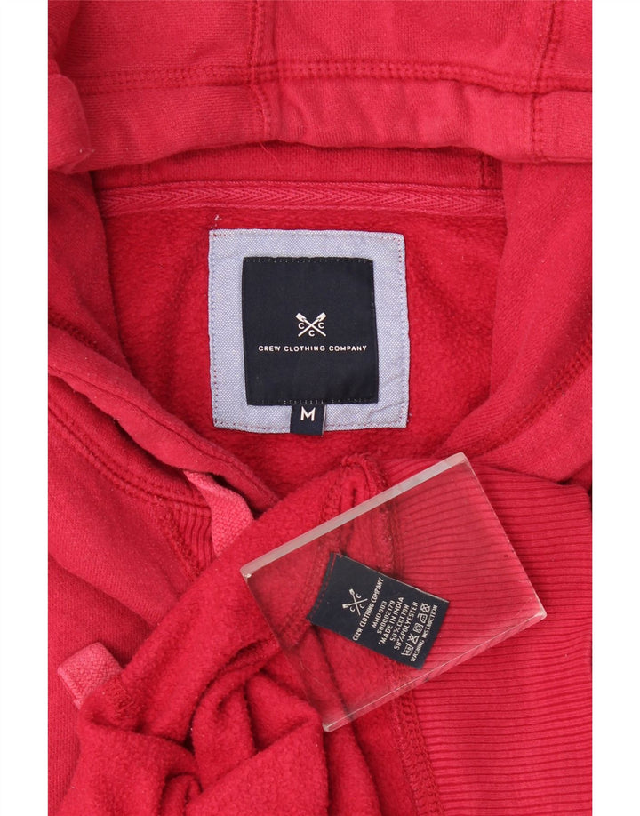 Crew Clothing Mens Hoodie Jumper Médio Algodão Rosa