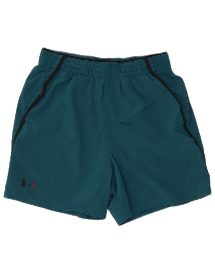 Under Armour Mens Sport Shorts Pequeno Poliéster Verde