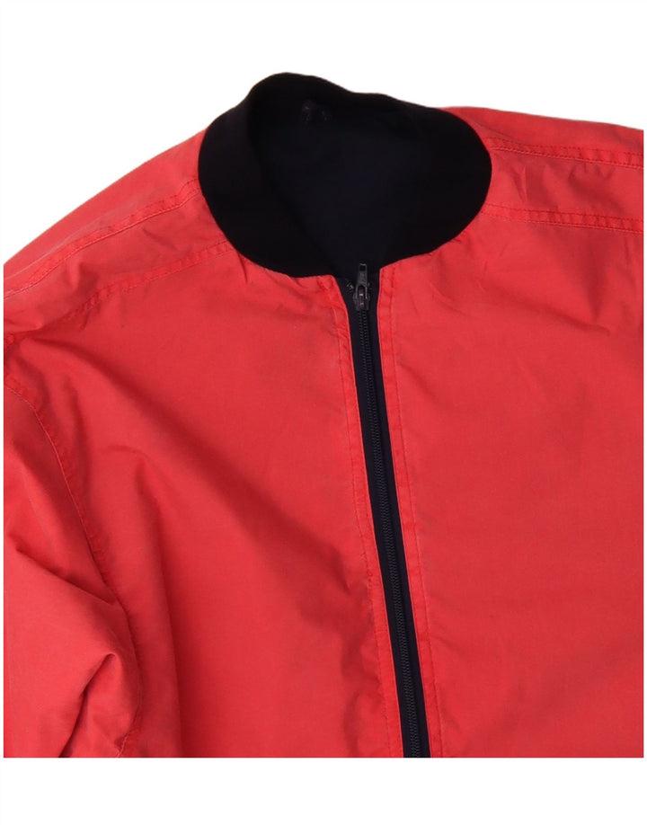 Jaqueta bomber masculina VINTAGE UK 36 algodão rosa pequeno