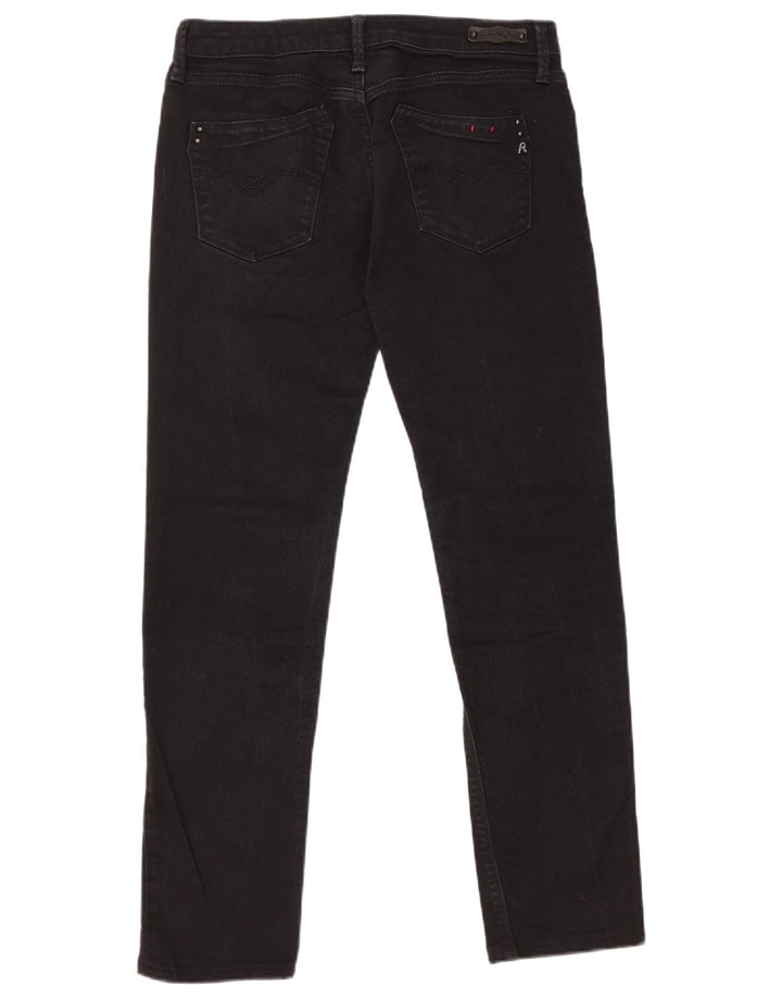 Replay Jeans Rockxanne Slim Feminino W29 L29 Algodão Preto