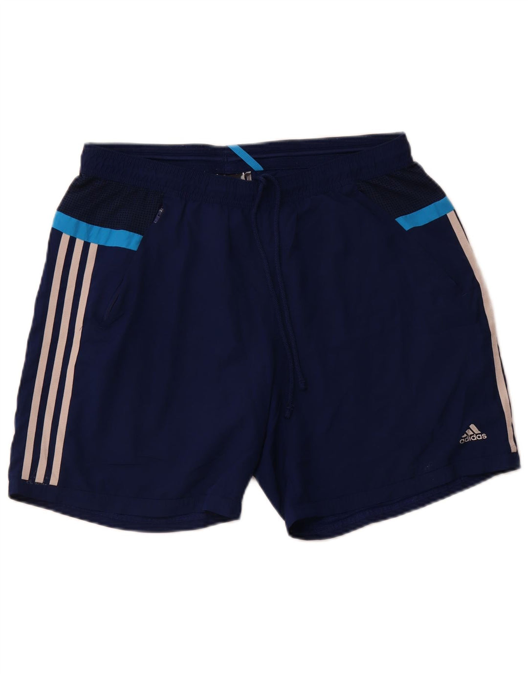 ADIDAS Womens Climacool Sport Shorts UK 16 Grande Azul Poliéster
