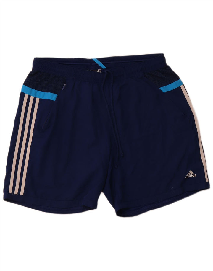 ADIDAS Womens Climacool Sport Shorts UK 16 Grande Azul Poliéster