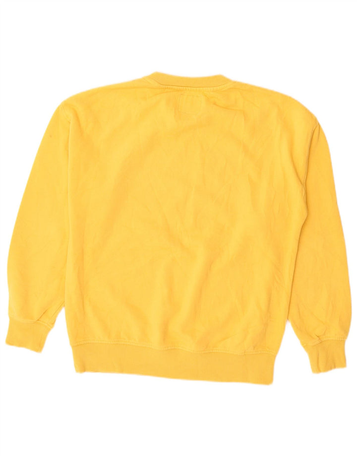 Zara Boys Graphic Sweatshirt Jumper 11-12 Anos Algodão Amarelo