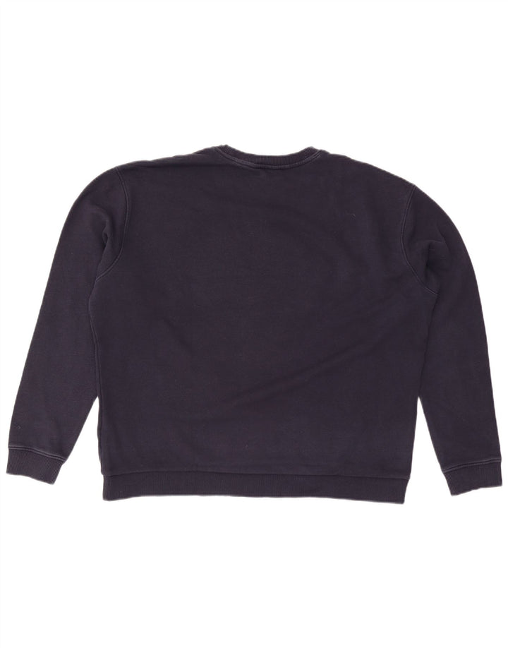 Suéter feminino grande TED BAKER tamanho 4 grande azul marinho floral