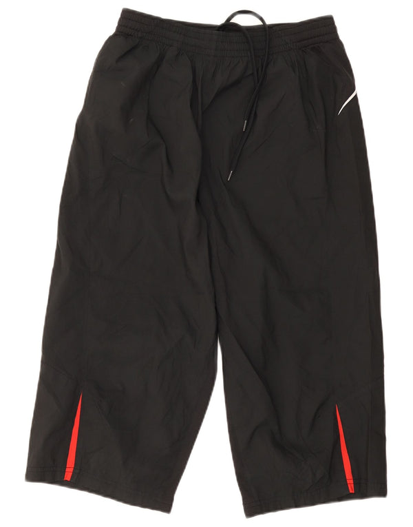 Calça de treino Nike masculina Capri médio preto colorblock poliéster