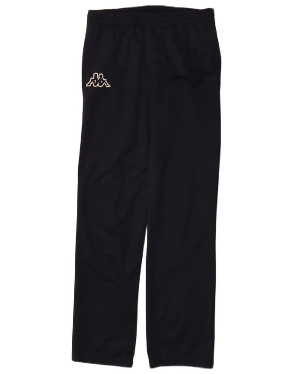 Calça de treino masculina Kappa pequena azul marinho poliéster