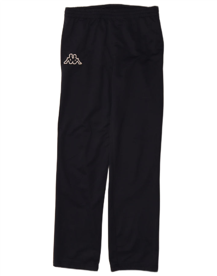 Calça de treino masculina Kappa pequena azul marinho poliéster