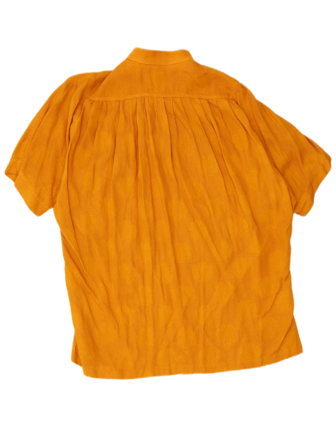 Pulôver feminino vintage blusa UE 40 médio amarelo floral