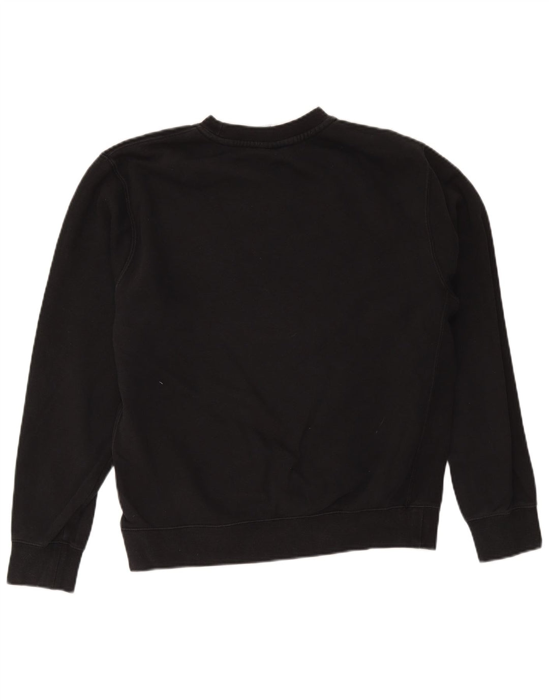 Nike masculino moletom jumper médio algodão preto