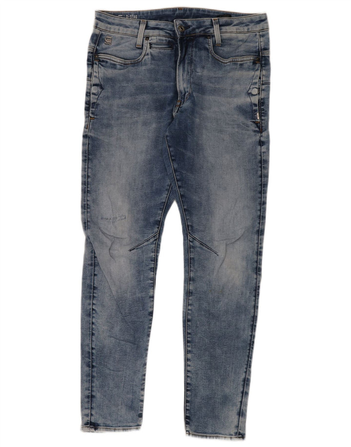 Jeans slim masculino G-STAR W32 L30 algodão azul