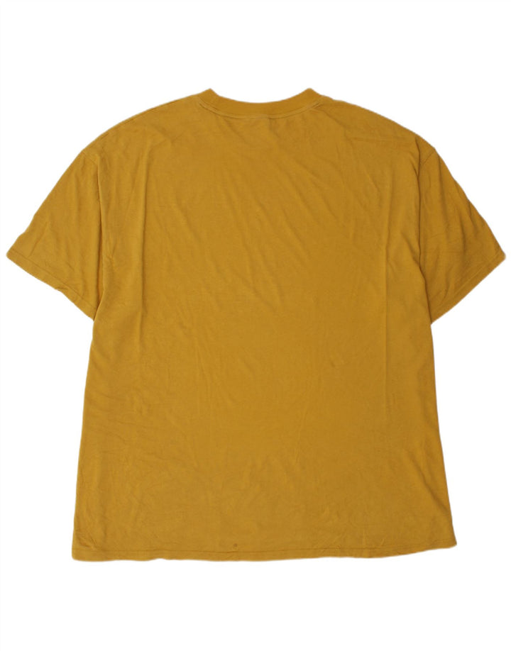 Camiseta masculina PUMA Loose Fit Top XL algodão amarelo