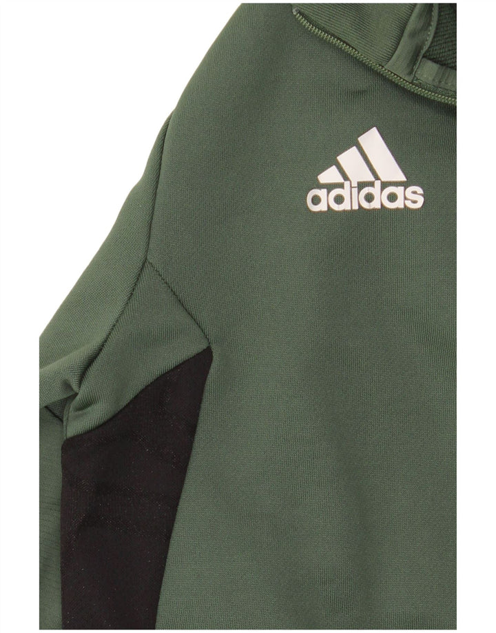 Adidas Meninos Graphic Pullover Treino Top 9-10 Anos Cáqui