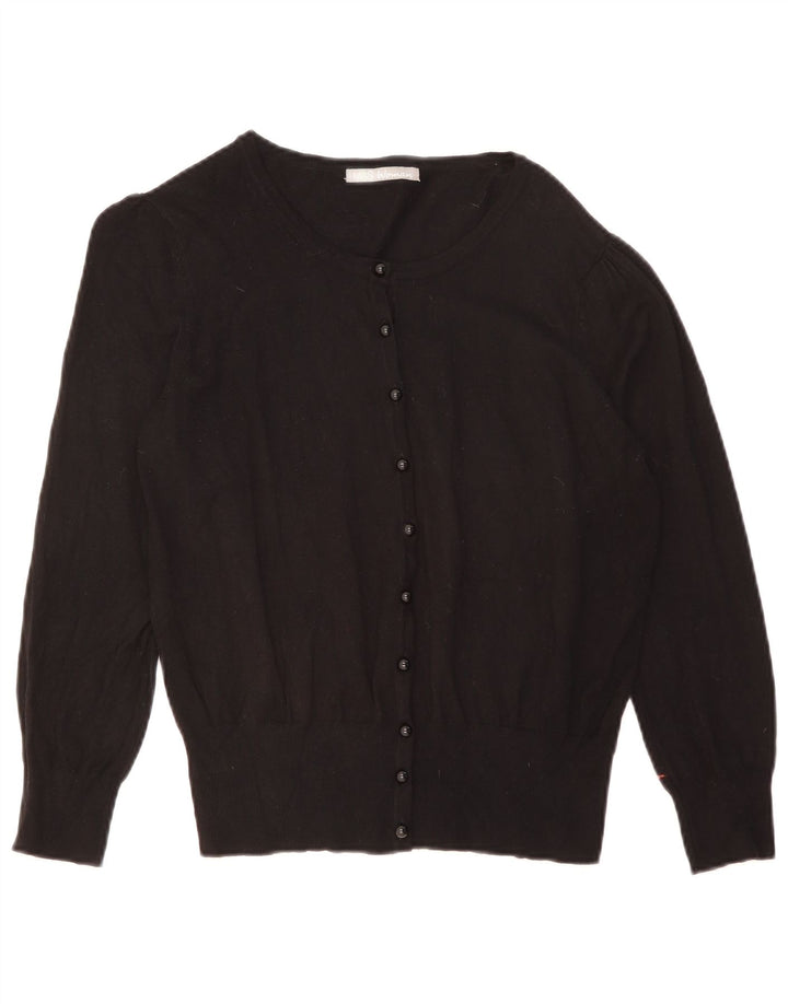 Suéter cardigã feminino Marks & Spencer Reino Unido 14 médio preto