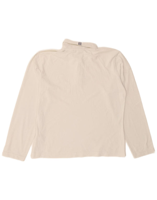 Camisa polo feminina Adidas UK 18 XL branca poliamida
