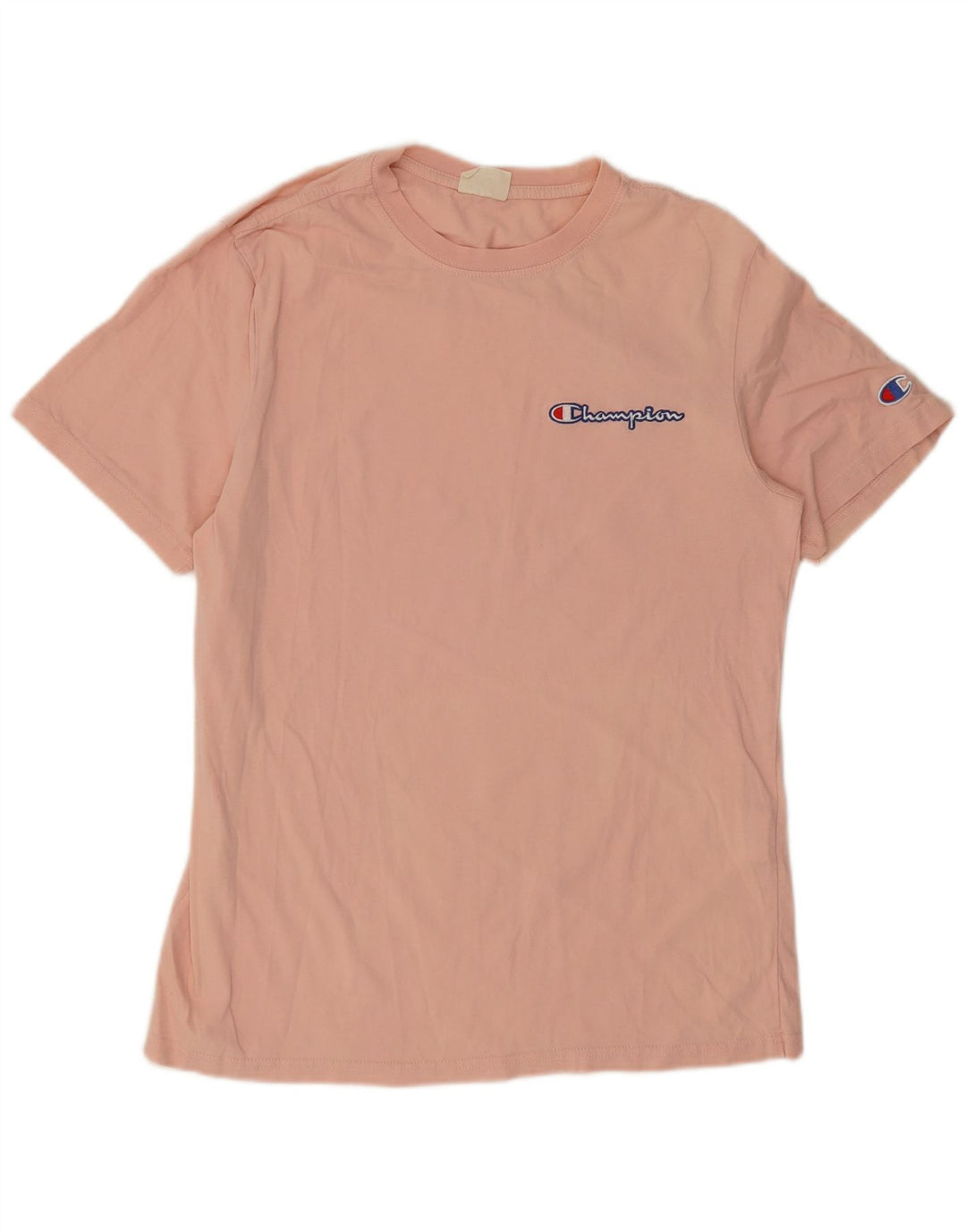 Camiseta masculina Champion grande algodão rosa