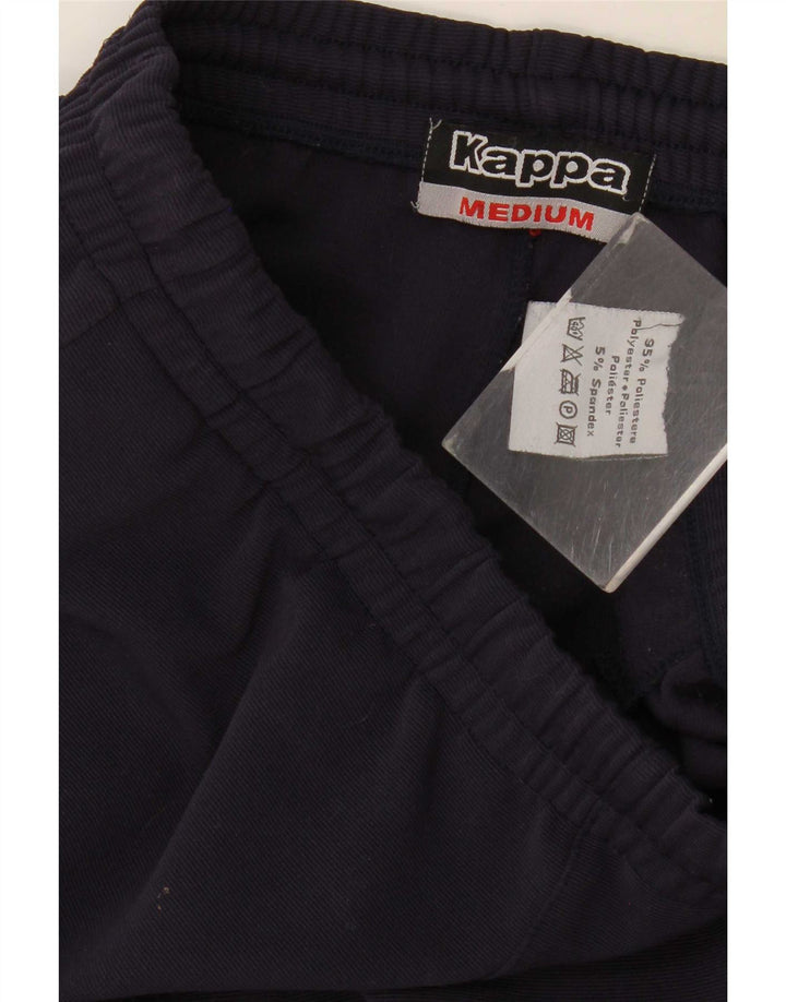 Calça de treino masculina Kappa poliéster azul marinho médio