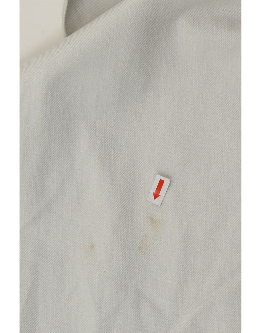 TOMMY HILFIGER Mens Straight Jeans W34 L34 Off White Cotton Vintage Tommy Hilfiger and Second-Hand Tommy Hilfiger from Messina Hembry 