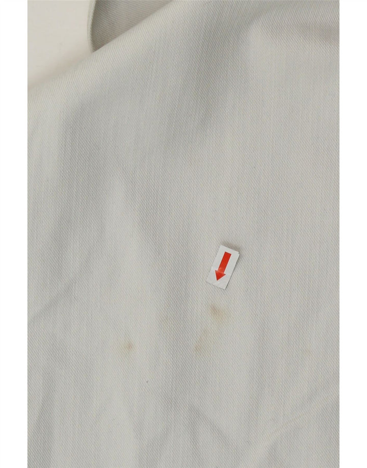 TOMMY HILFIGER Mens Straight Jeans W34 L34 Off White Cotton Vintage Tommy Hilfiger and Second-Hand Tommy Hilfiger from Messina Hembry 