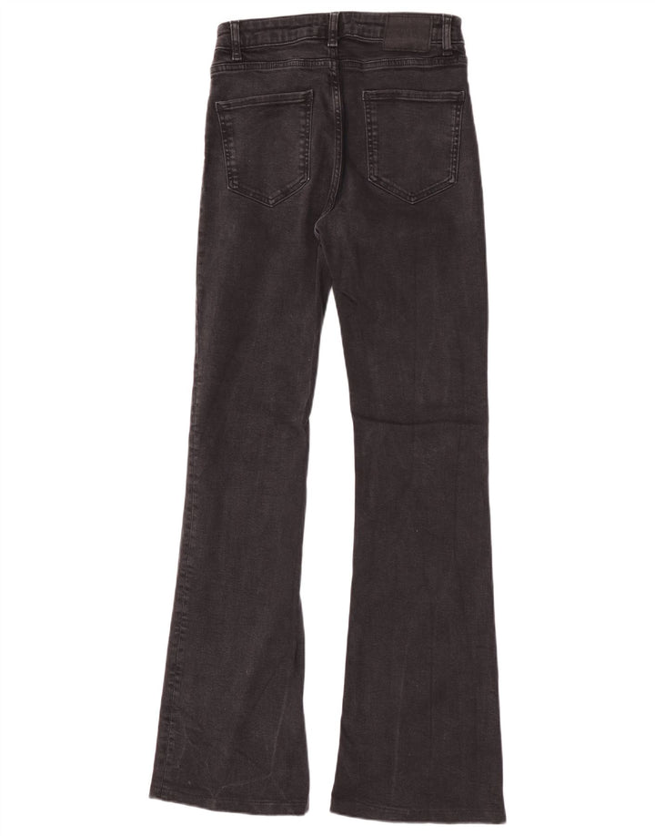Zara Jeans feminino queimado EU 38 pequeno W28 L32 preto