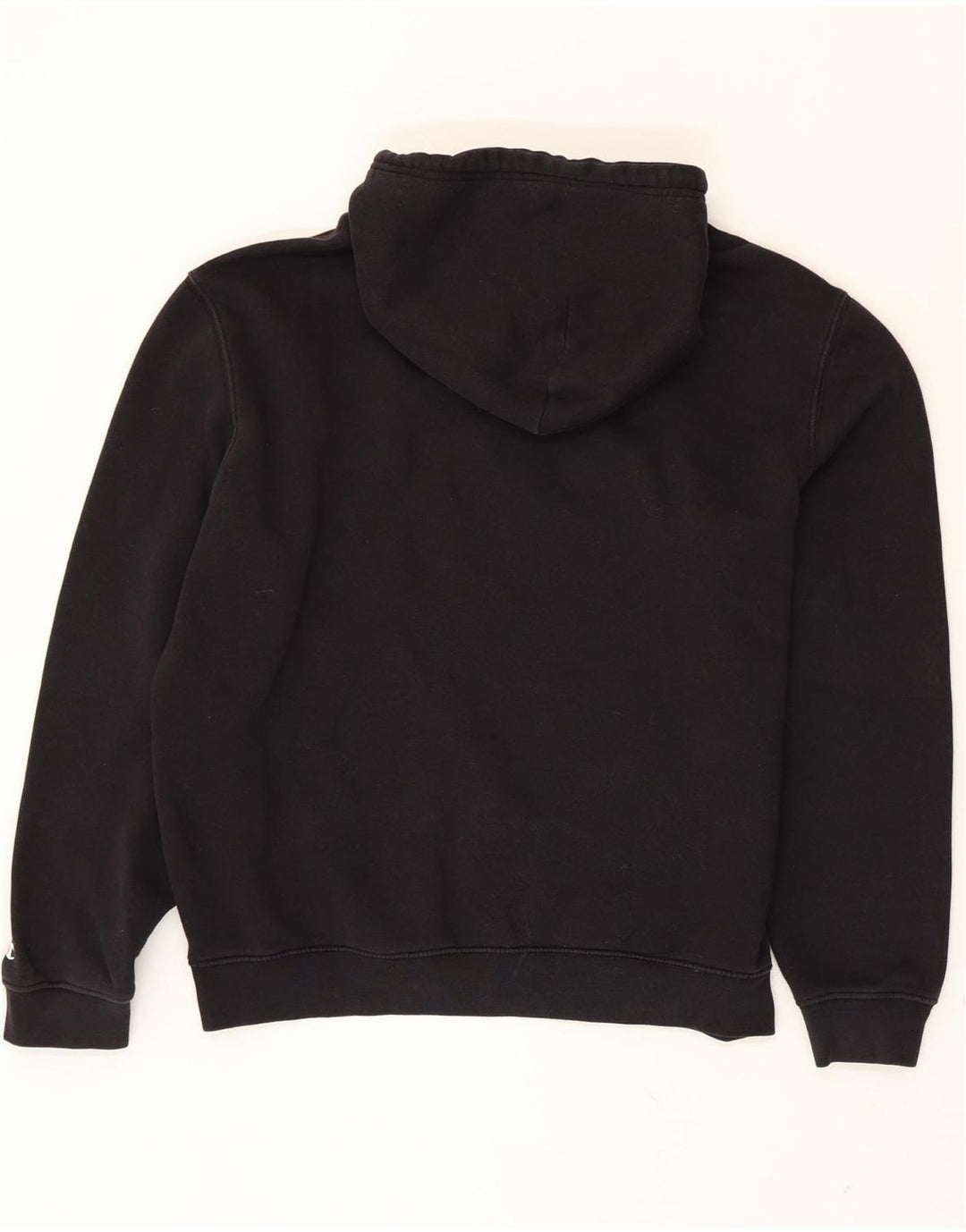 CHAMPION Mens Graphic Hoodie Jumper Large Black Cotton Vintage Champion and Second-Hand Champion from Messina Hembry 