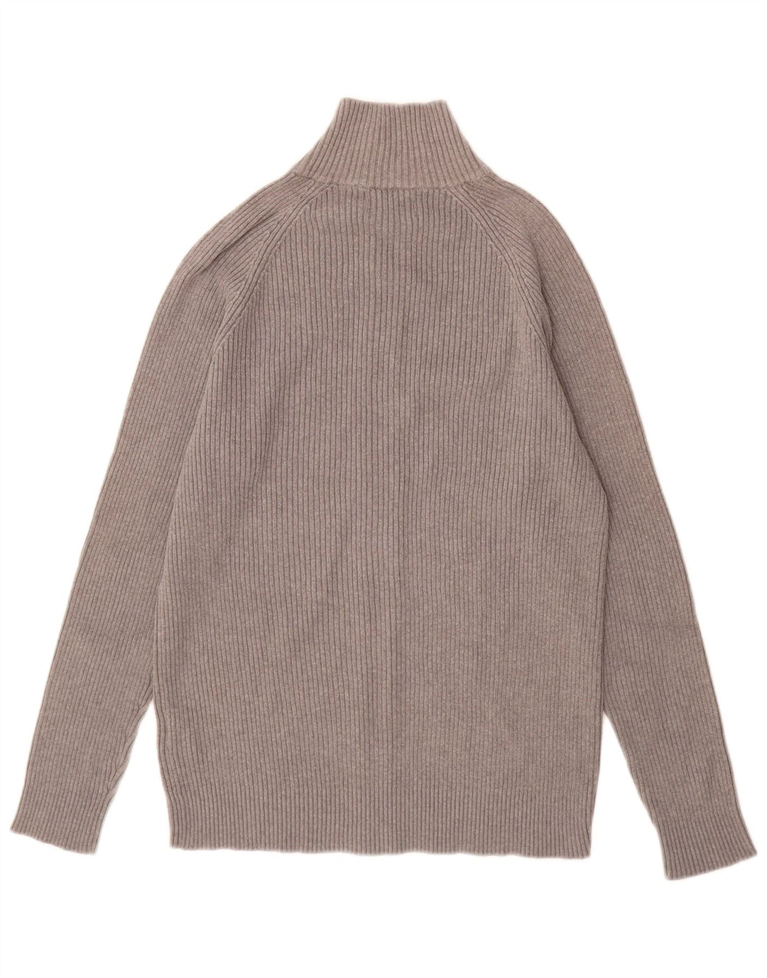 Suéter cardigã masculino Jack & Jones algodão cinza médio