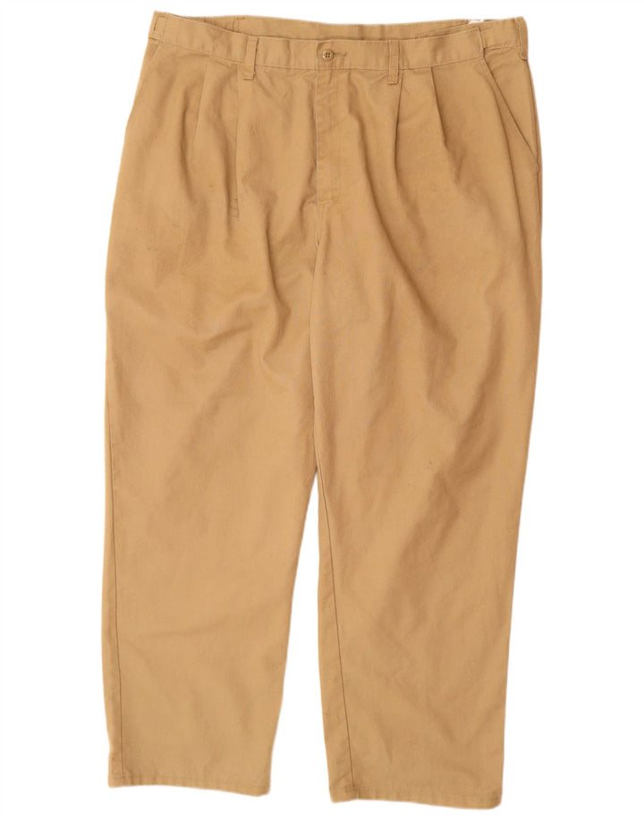 Calças Dickies masculinas Pegged Cargo W40 L30 poliéster bege