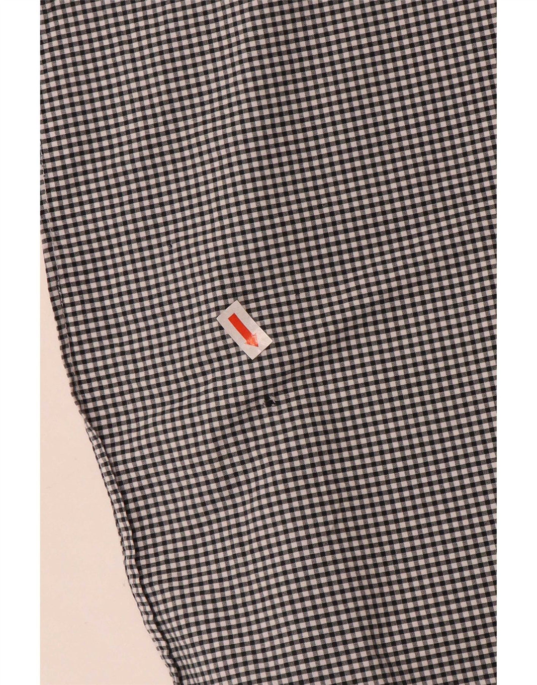 Camisa masculina Ralph Lauren Classic Fit grande algodão guingão preto