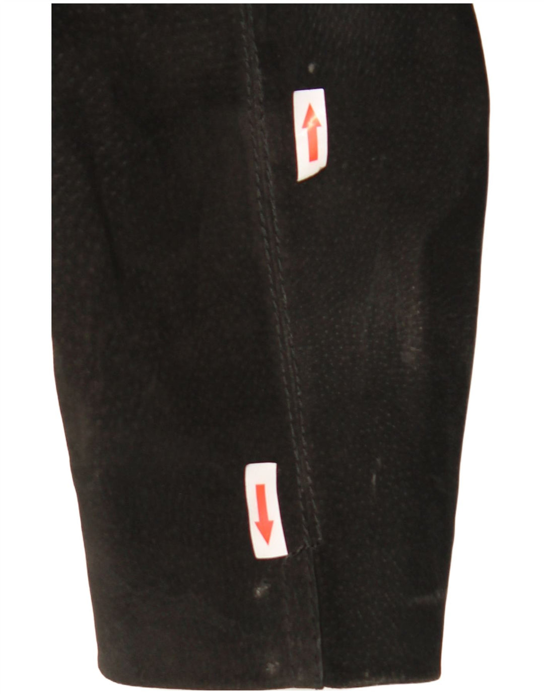 Jaqueta blazer masculina vintage de camurça com 3 botões Reino Unido 38 médio preto