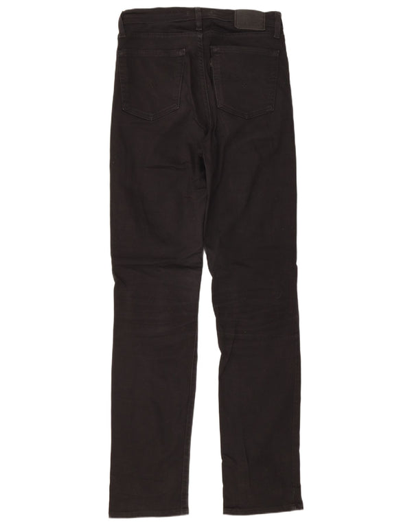Calça jeans feminina Levi's 724 High Rise Straight W27 L32 algodão preto