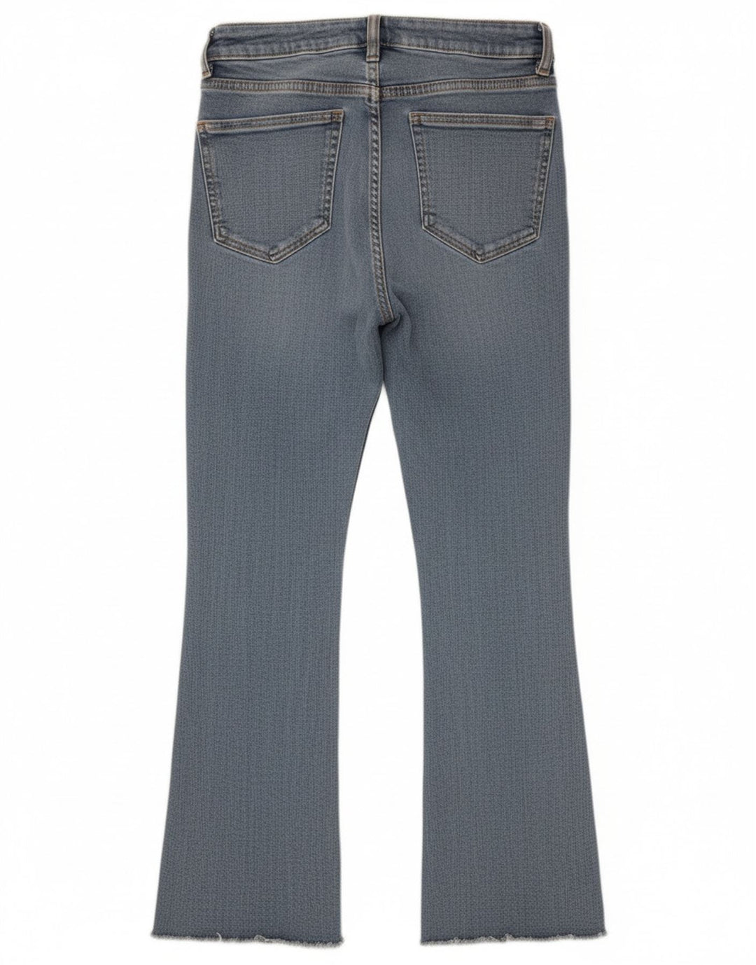 Zara Calça jeans feminina larga EU 34 2XS W24 L25 Azul