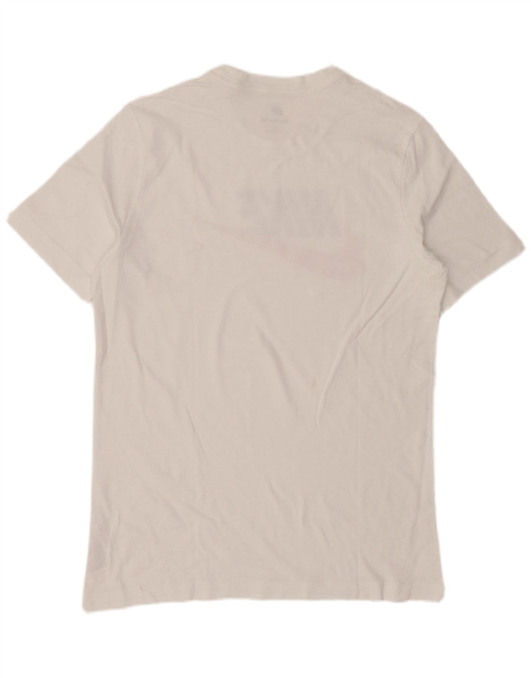 Camiseta gráfica masculina Nike grande algodão branco