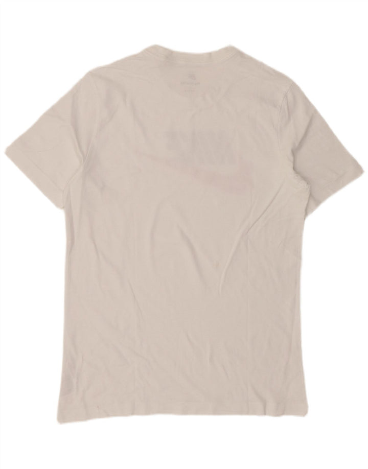 Camiseta gráfica masculina Nike grande algodão branco