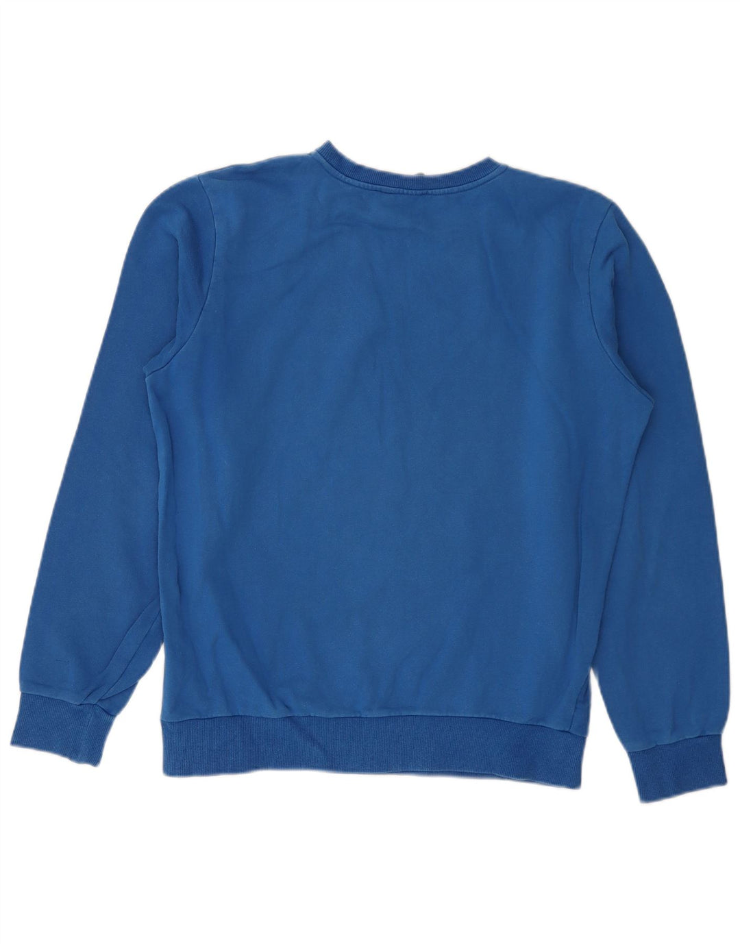 DIESEL moletom gráfico masculino jumper médio azul algodão
