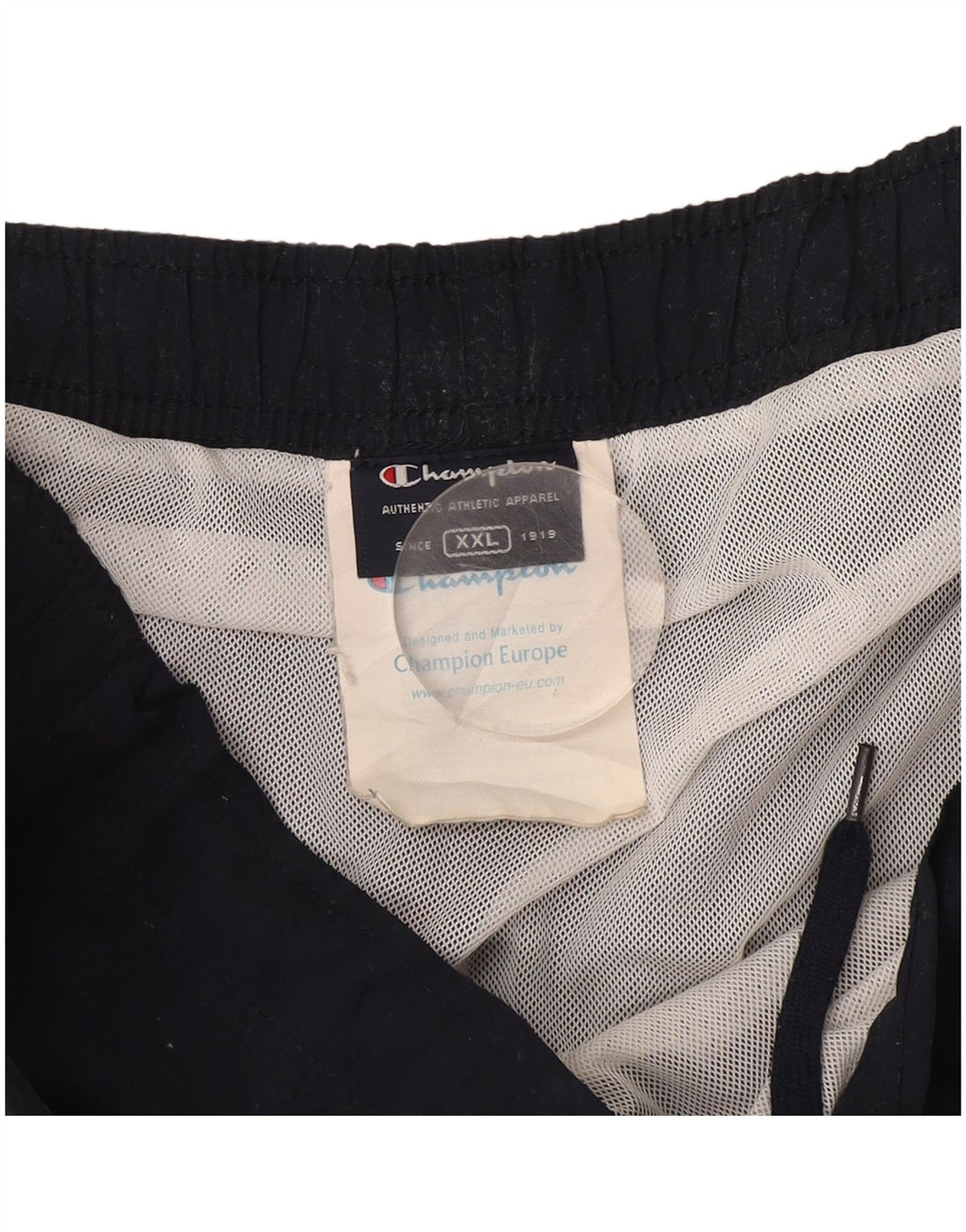 Shorts de natação masculino Champion 2XL poliéster azul marinho
