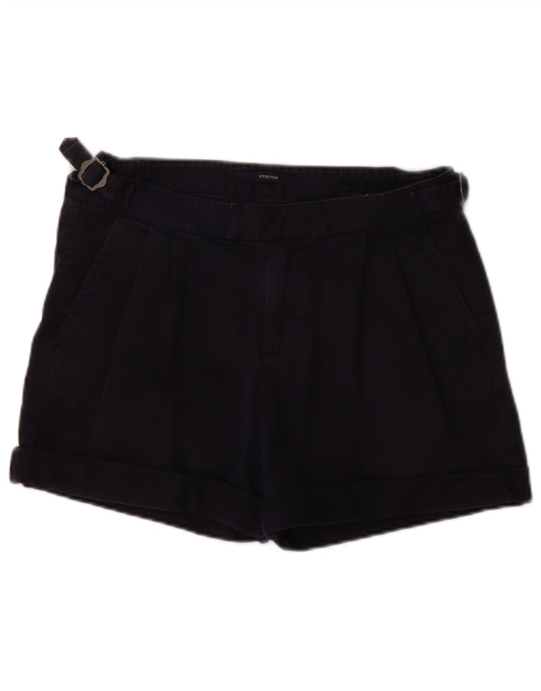Shorts chino feminino WOOLRICH W29 médio azul marinho