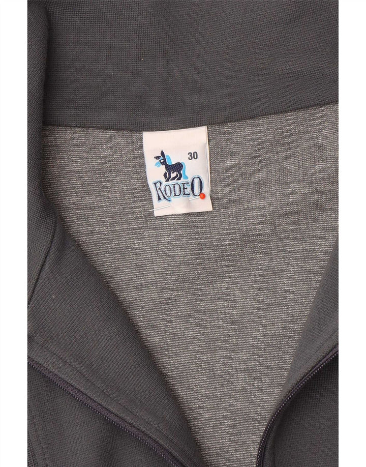 Suéter cardigã masculino Rodeo 2XL cinza Fair Isle acrílico