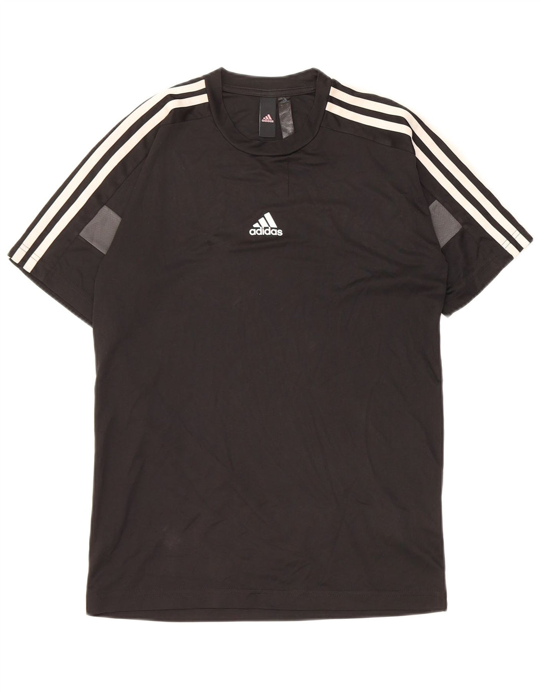 Adidas Mens Camiseta Top XS Poliéster Preto