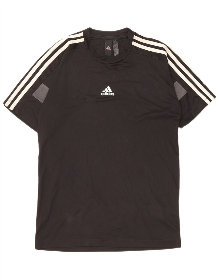 Adidas Mens Camiseta Top XS Poliéster Preto