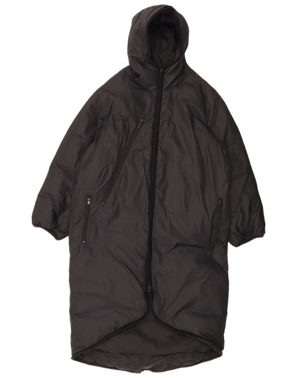 Dkny Casaco masculino acolchoado com capuz UK 42 XL Preto