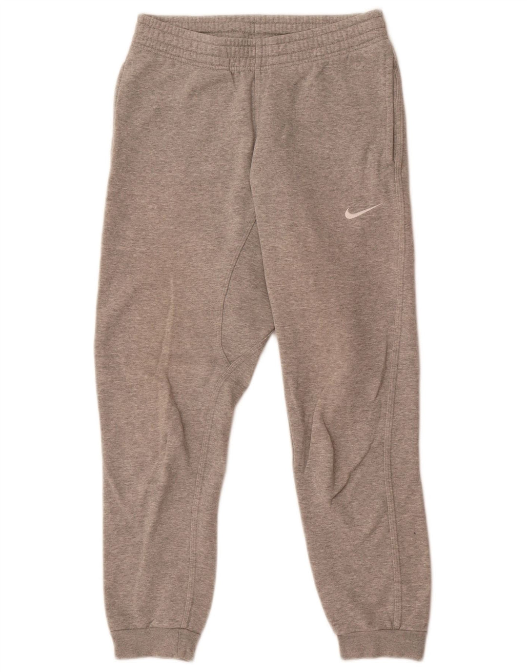 Calça de treino masculina Nike joggers pequeno algodão cinza