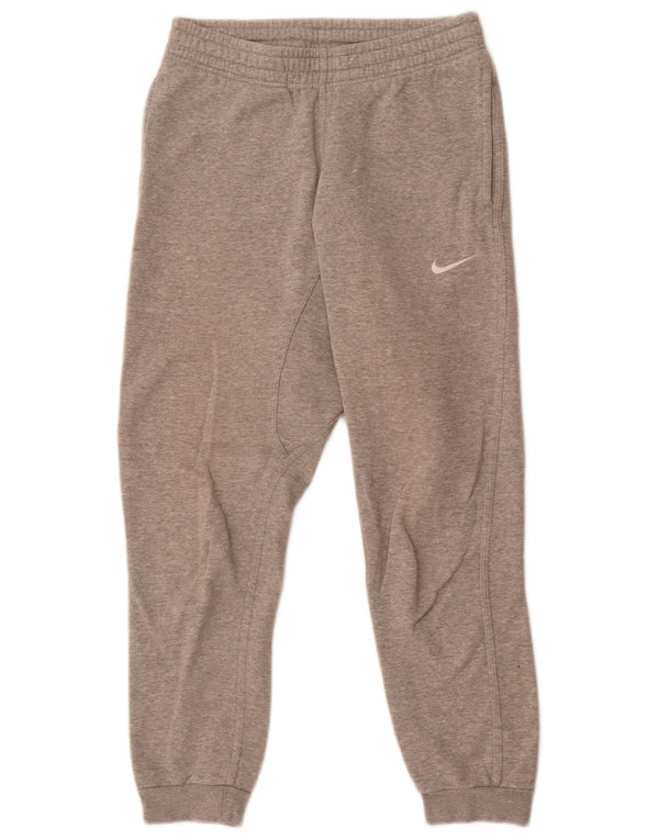 Nike Mens Tracksuit Trousers Joggers Small  Grey Cotton
