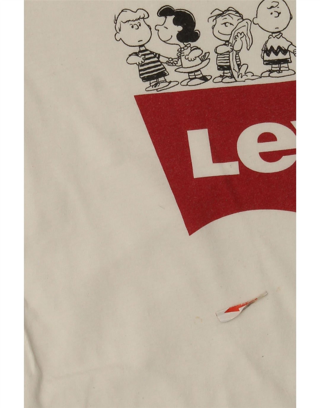Camiseta feminina Levi's Peanuts Graphic UK 6 XS Branco