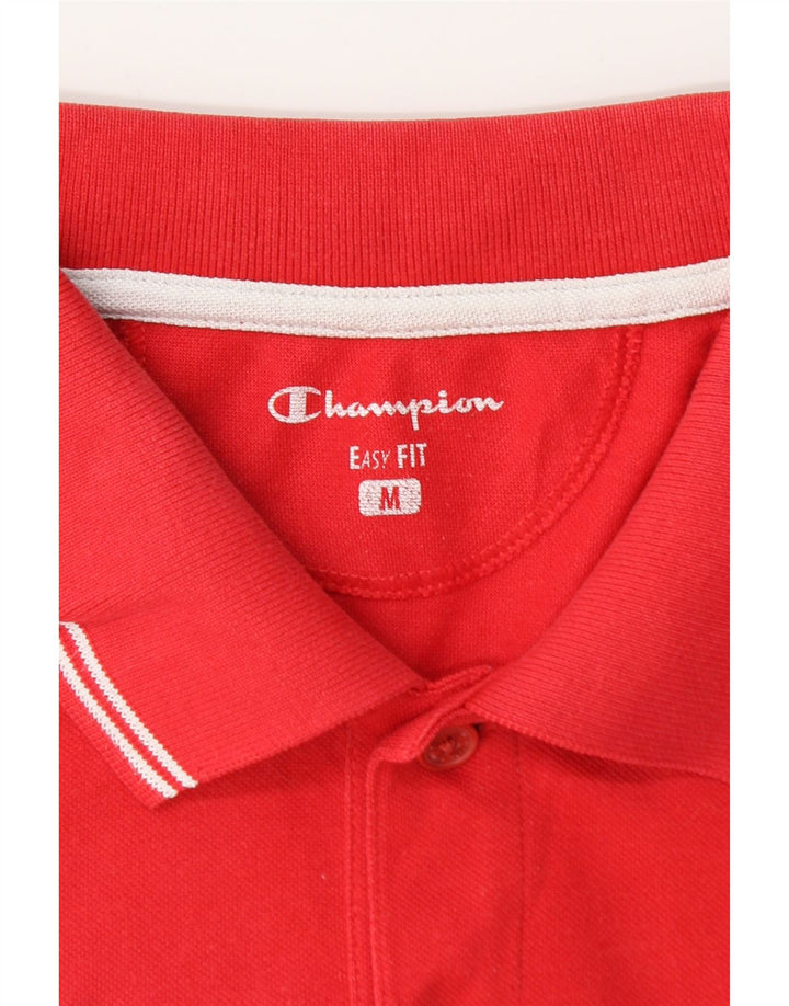 Camisa polo masculina Champion Easy Fit vermelha média