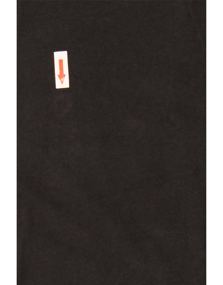 Camiseta masculina Rip Curl com ajuste padrão gráfico grande preto