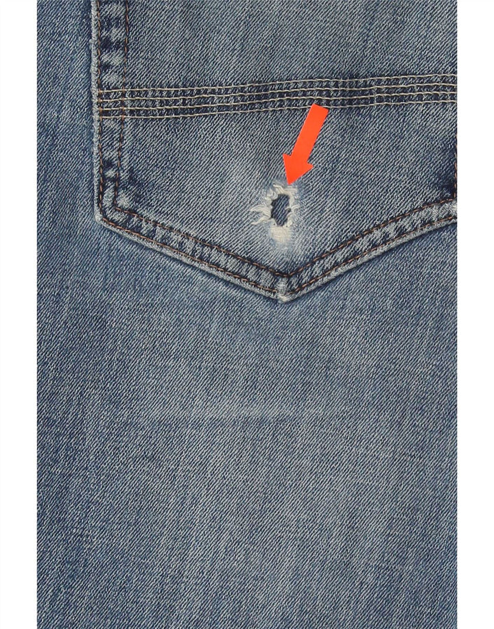 Timberland Mens Slim Jeans W32 L32 Azul Algodão
