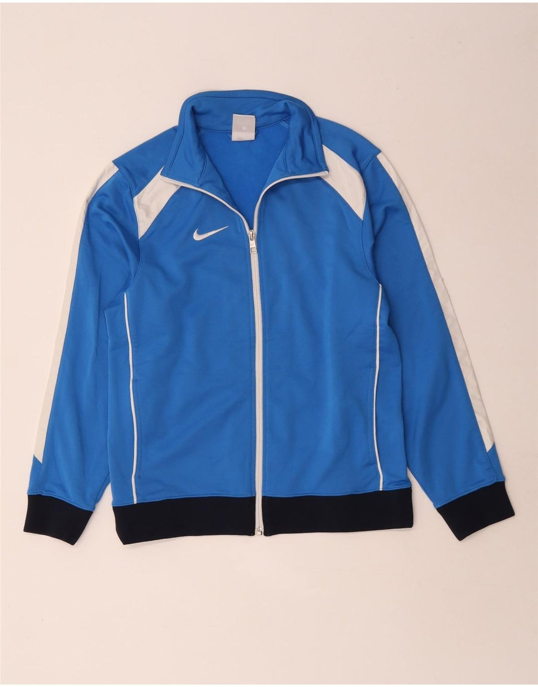 Jaqueta Nike Boys Treino Top 12-13 Anos Grande Azul Colorblock Poliéster