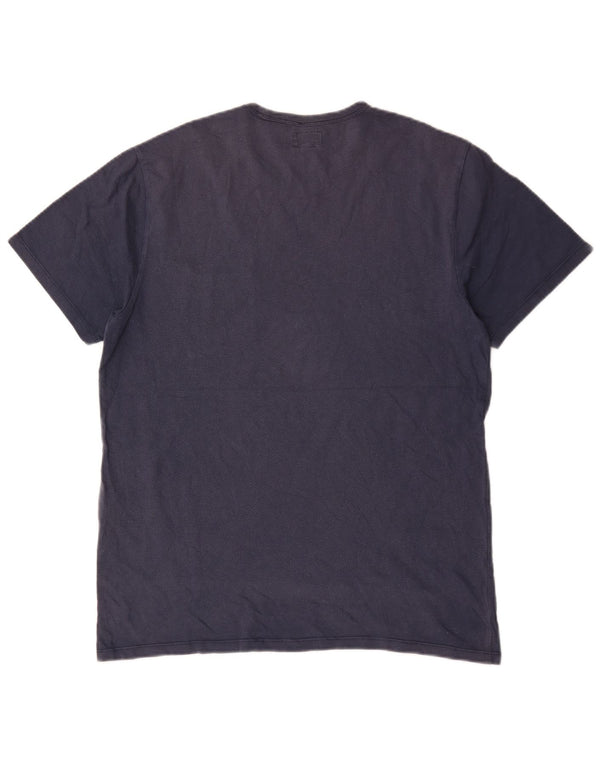 Camiseta masculina Levi's grande algodão azul marinho